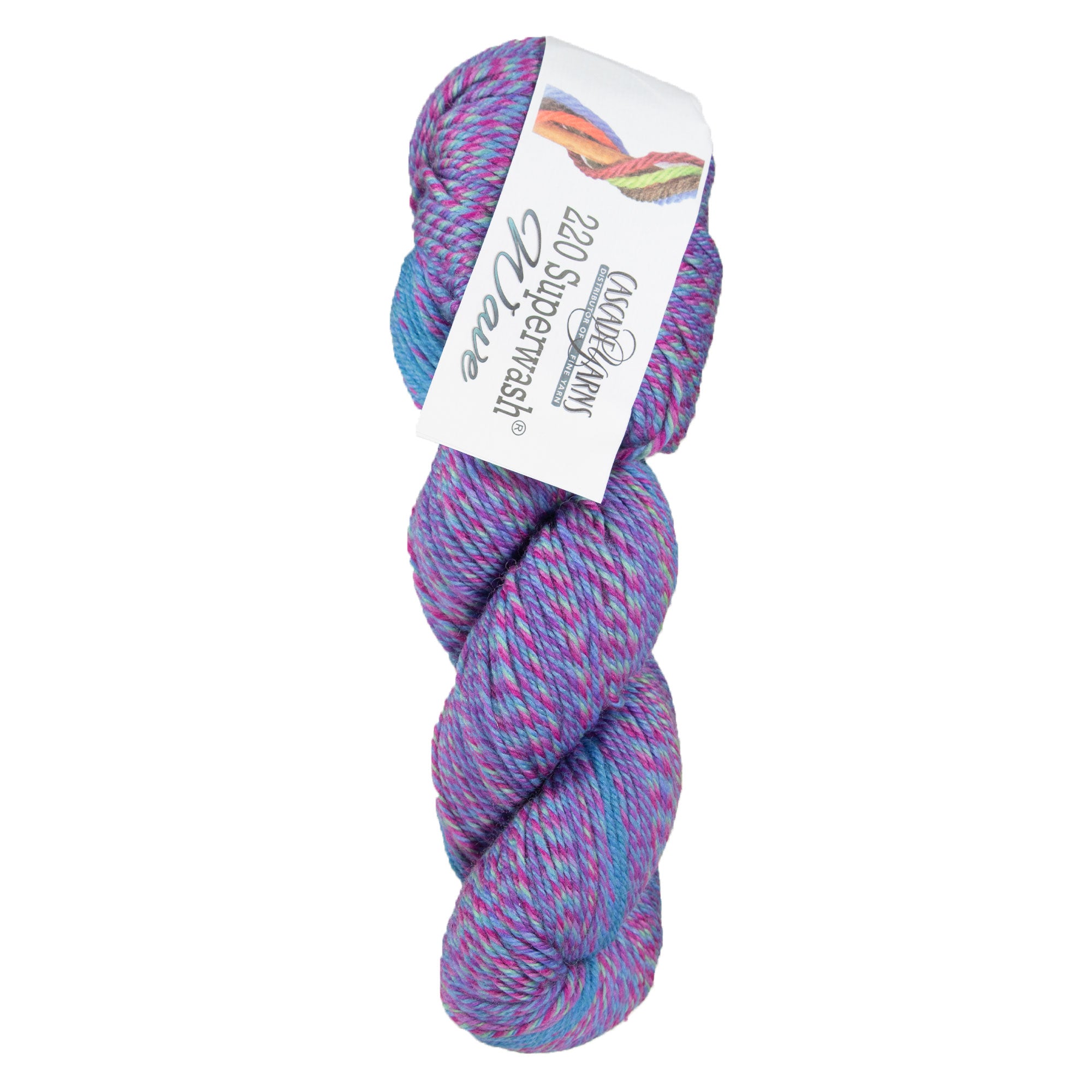 Cascade Yarns 220 Superwash Wave Yarn - 114 Spring - Zoom Image