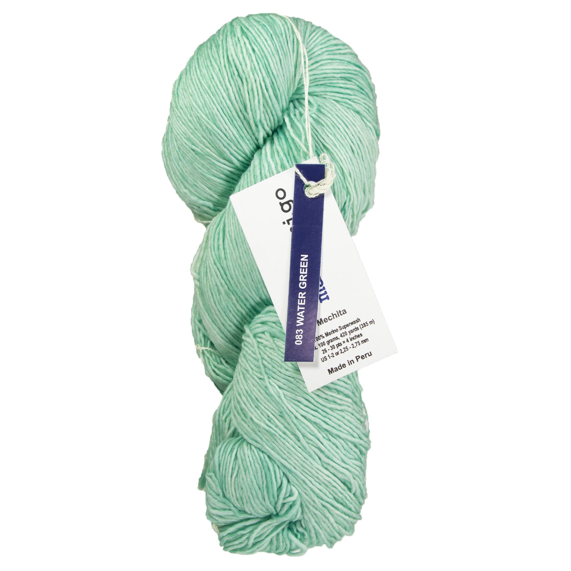 Malabrigo Mechita Yarn - 083 Water Green - Zoom Image
