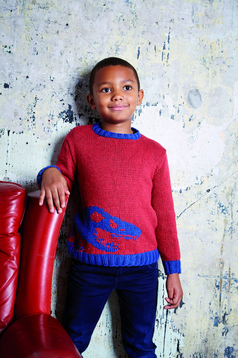 Rowan Little Dudes Collection Patterns - Dino - PDF Download - Extra Image