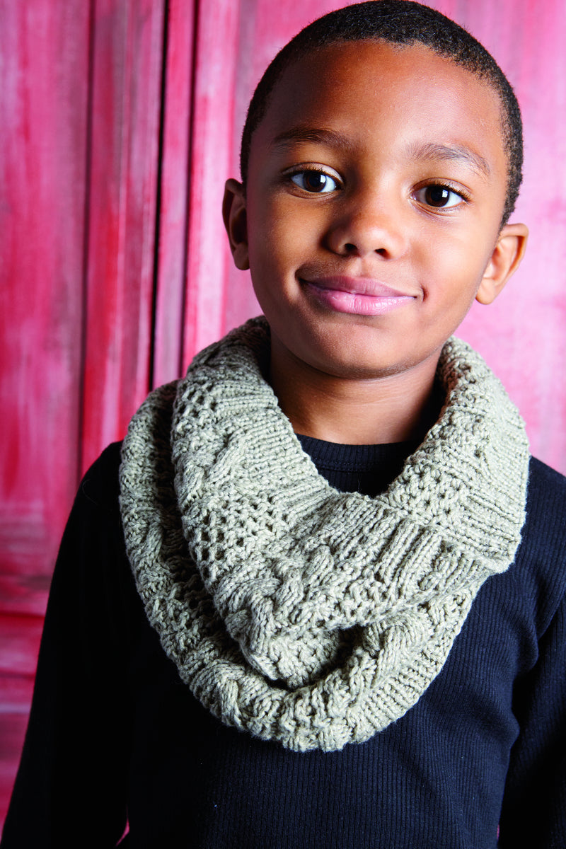 Rowan Little Dudes Collection Patterns - Pippin Cowl - PDF Download - Extra Image
