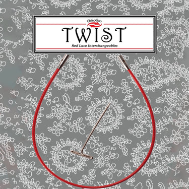 ChiaoGoo TWIST Red Cables Needles - 08"/20cm [M] - Zoom Image