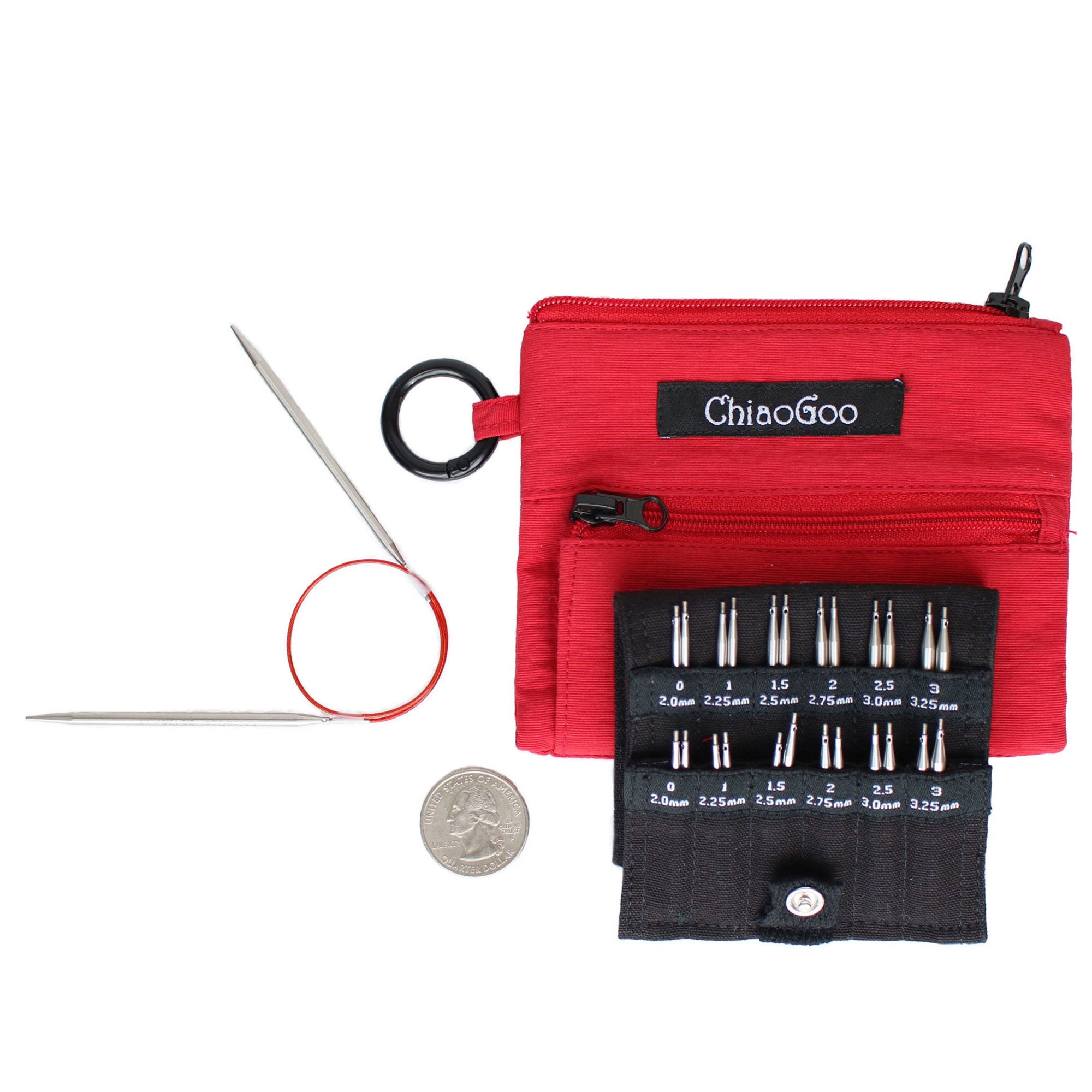 Aiguilles à Tricoter Circulaire ChiaoGoo RED Lace Circular Needle 100cm 2.50mm - 1pc KnitPro Mindful 2.5mm 100cm Stainless Steel Teal Cable Aiguilles à Tricoter Circulaire ChiaoGoo RED Lace Circular Needle 100cm 2.50mm - 1pc KnitPro Mindful 2.5mm 100cm Stainless Steel Teal Cable