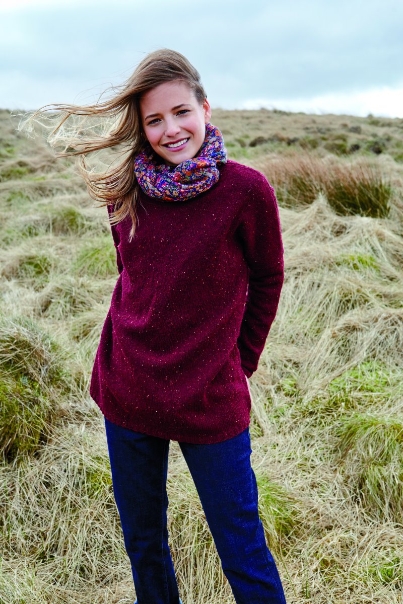 Rowan Valley Tweed Collection Patterns - Roden - PDF Download - Extra Image
