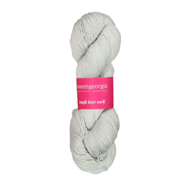 SweetGeorgia Tough Love Sock Yarn - Snowfall - Zoom Image
