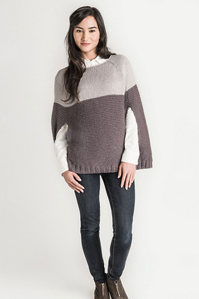 Blue Sky Fibers The Classic Series Patterns - Carver Capelet - PDF Download - Extra Image
