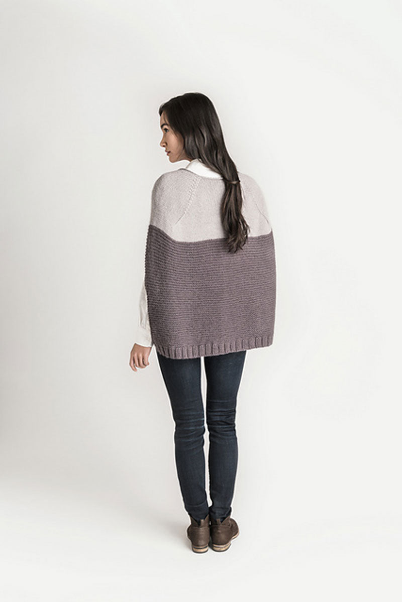 Blue Sky Fibers The Classic Series Patterns - Carver Capelet - PDF Download - Extra Image
