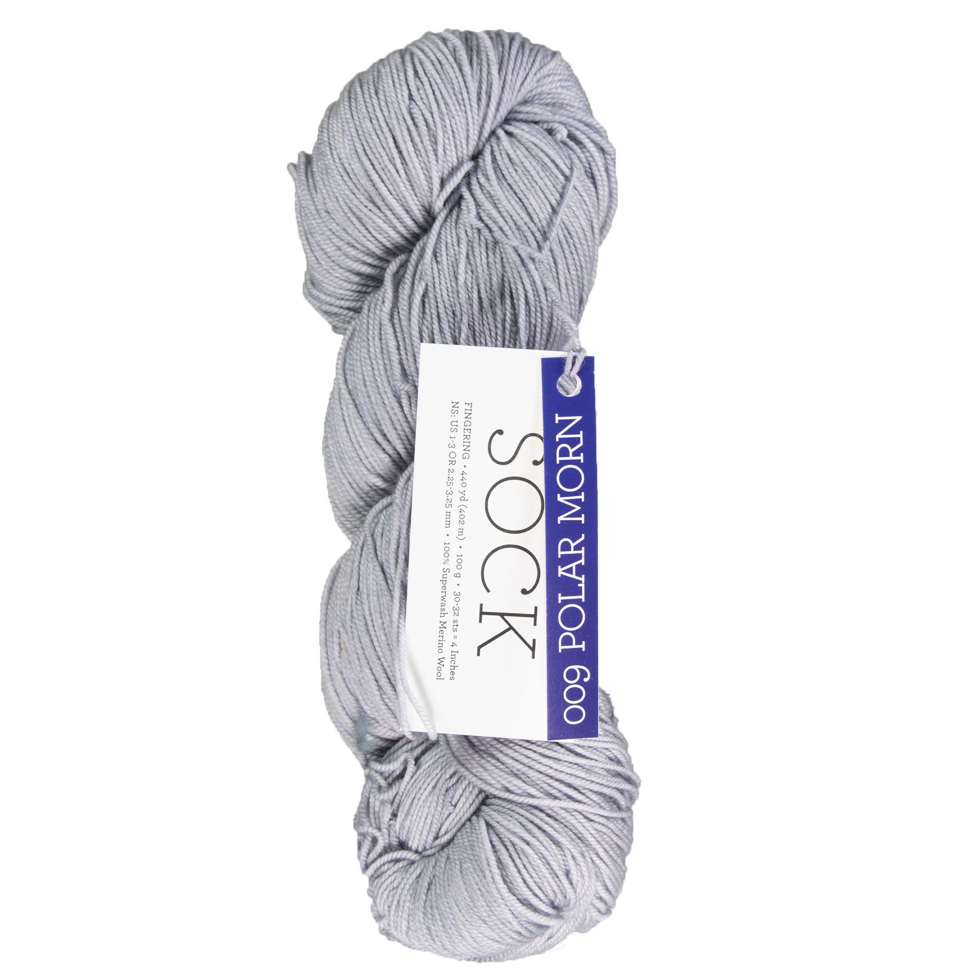 Malabrigo Sock Yarn - 009 Polar Morn - Zoom Image
