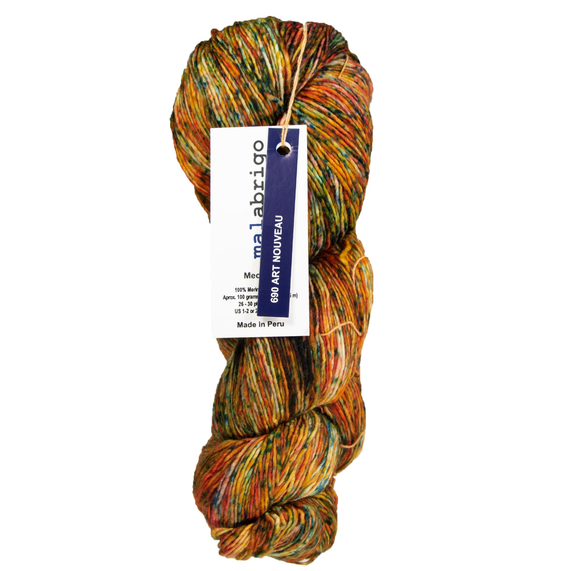 Malabrigo Mechita Yarn - 690 Art Nouveau - Zoom Image
