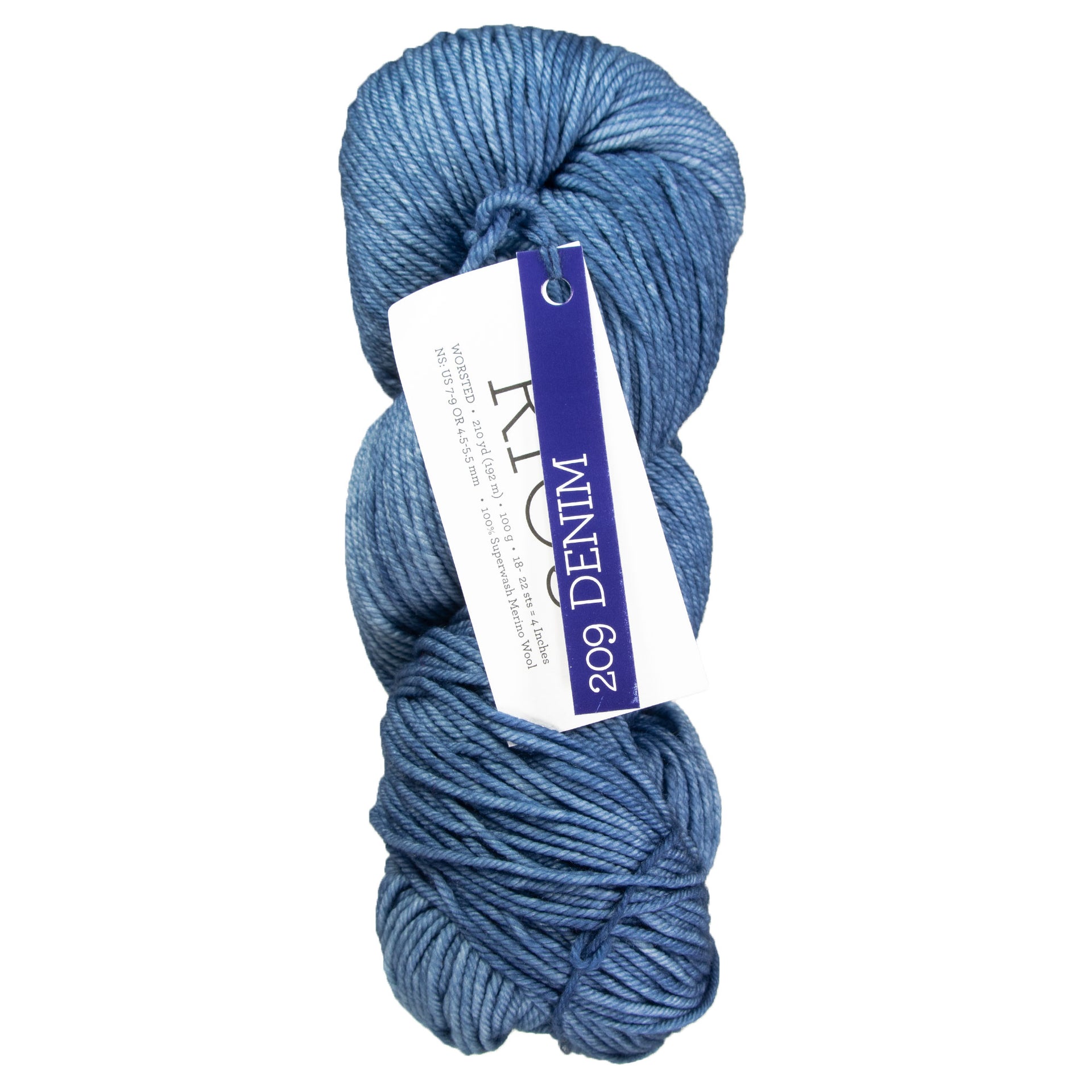 Malabrigo Rios Yarn - 209 Denim - Zoom Image
