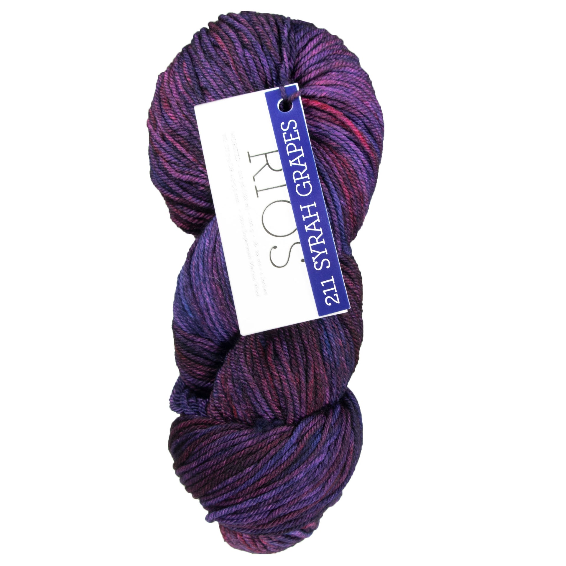 Malabrigo Rios Yarn - 211 Syrah Grapes - Zoom Image
