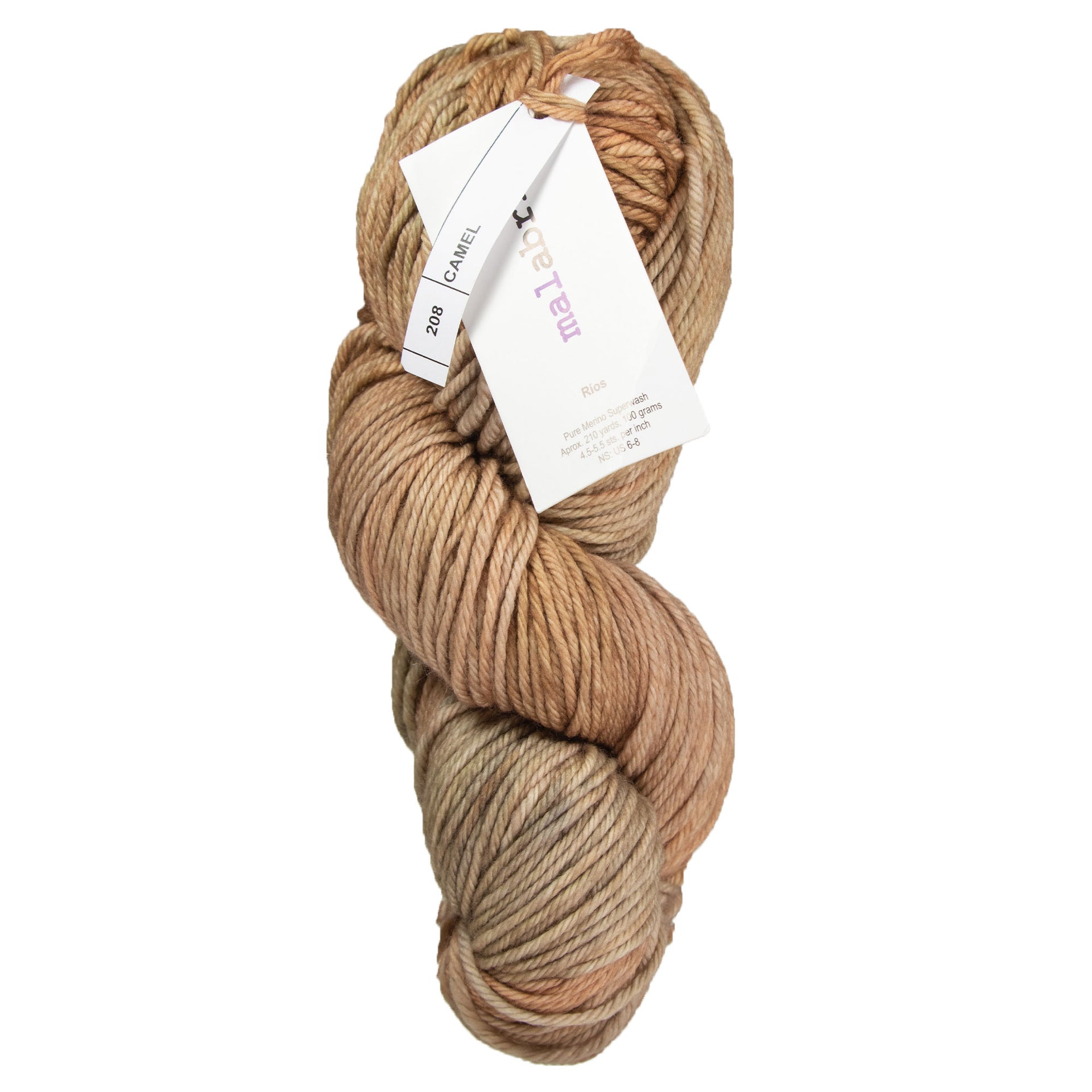 Malabrigo Rios Yarn - 208 Camel - Zoom Image
