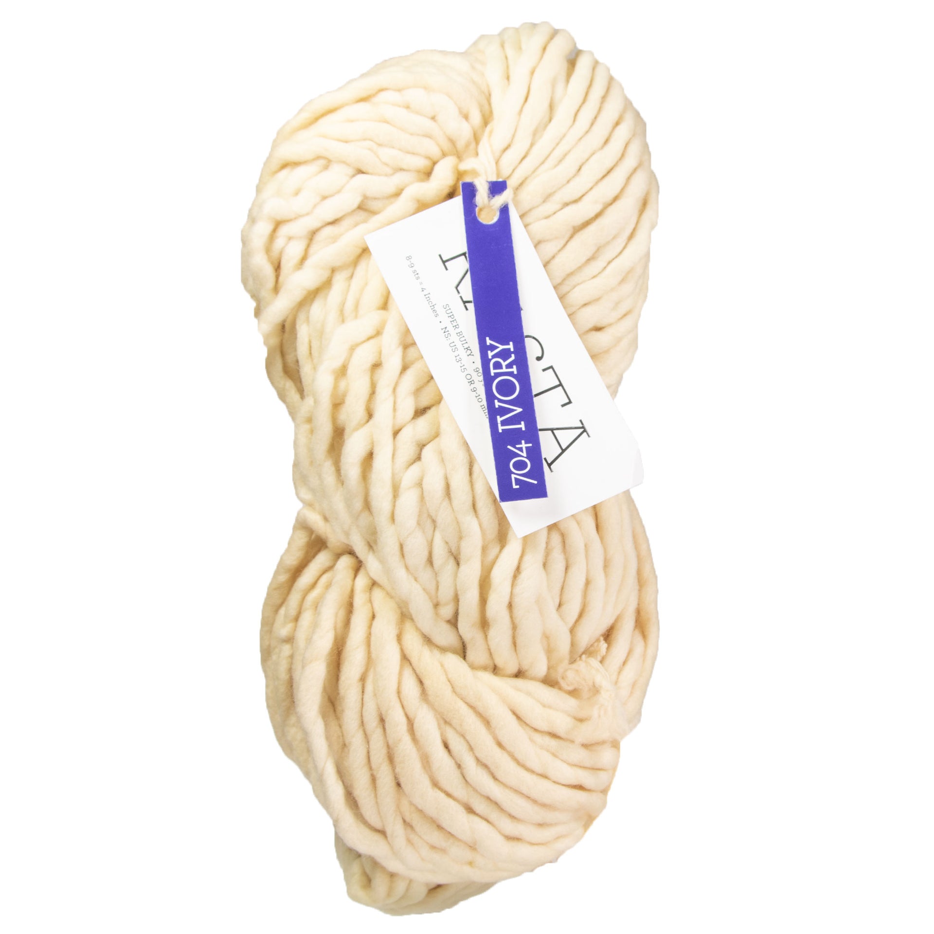 Malabrigo Rasta Yarn - 704 Ivory - Zoom Image

