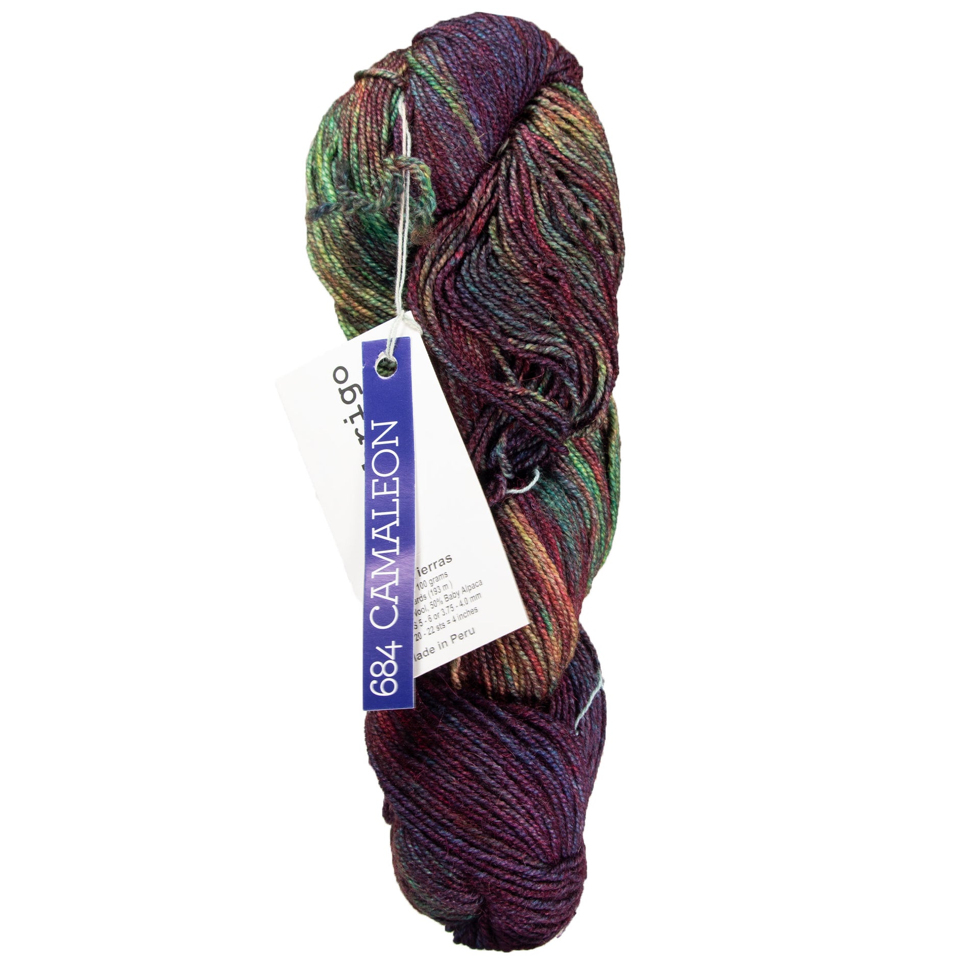 Malabrigo Dos Tierras Yarn - 684 Camaleon - Zoom Image
