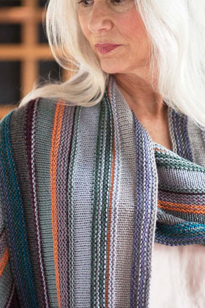 Berroco Portfolio Vol. 6 Patterns - Running Stitch Scarf - PDF Download - Extra Image