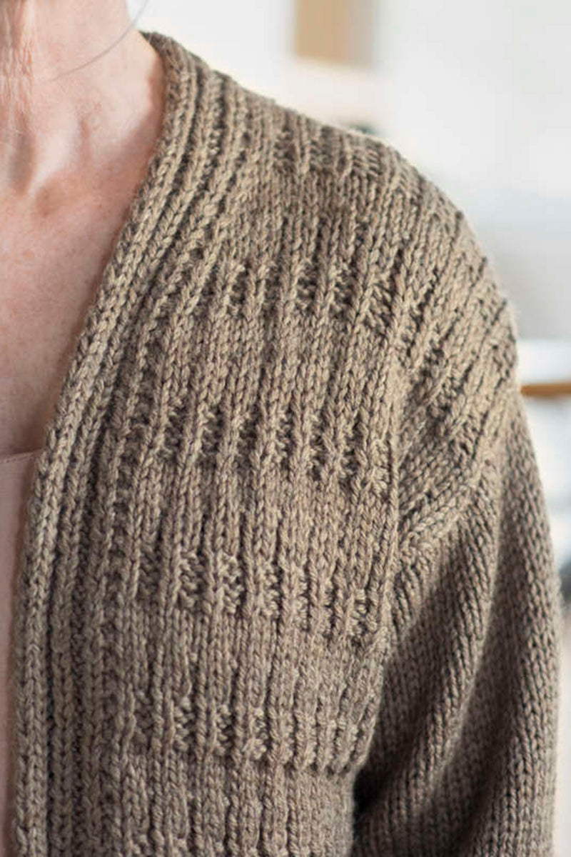 Berroco Portfolio Vol. 6 Patterns - Marzen Cardigan - PDF Download - Extra Image