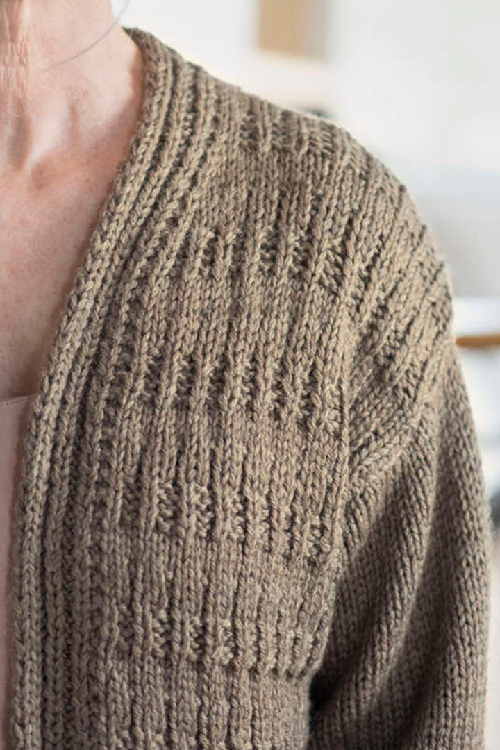 Berroco Portfolio Vol. 6 Patterns - Marzen Cardigan - PDF Download - Extra Image