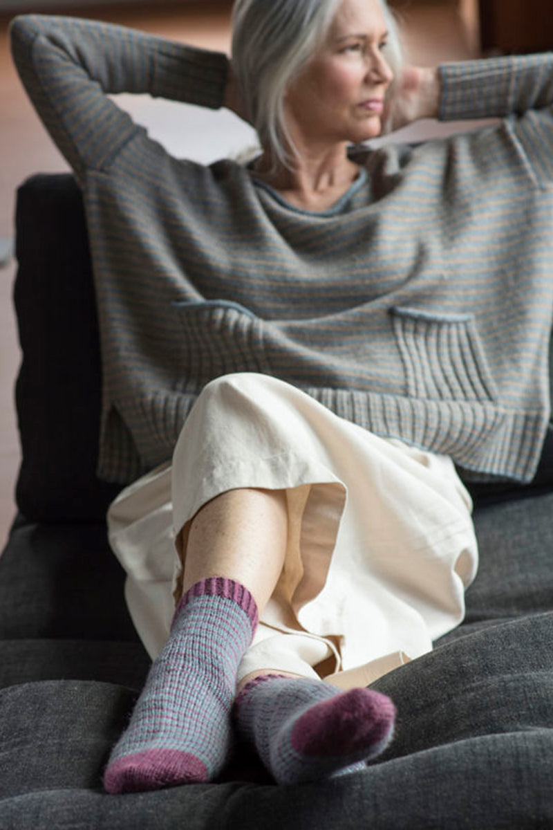 Berroco Portfolio Vol. 6 Patterns - Lindgren Socks - PDF Download - Extra Image