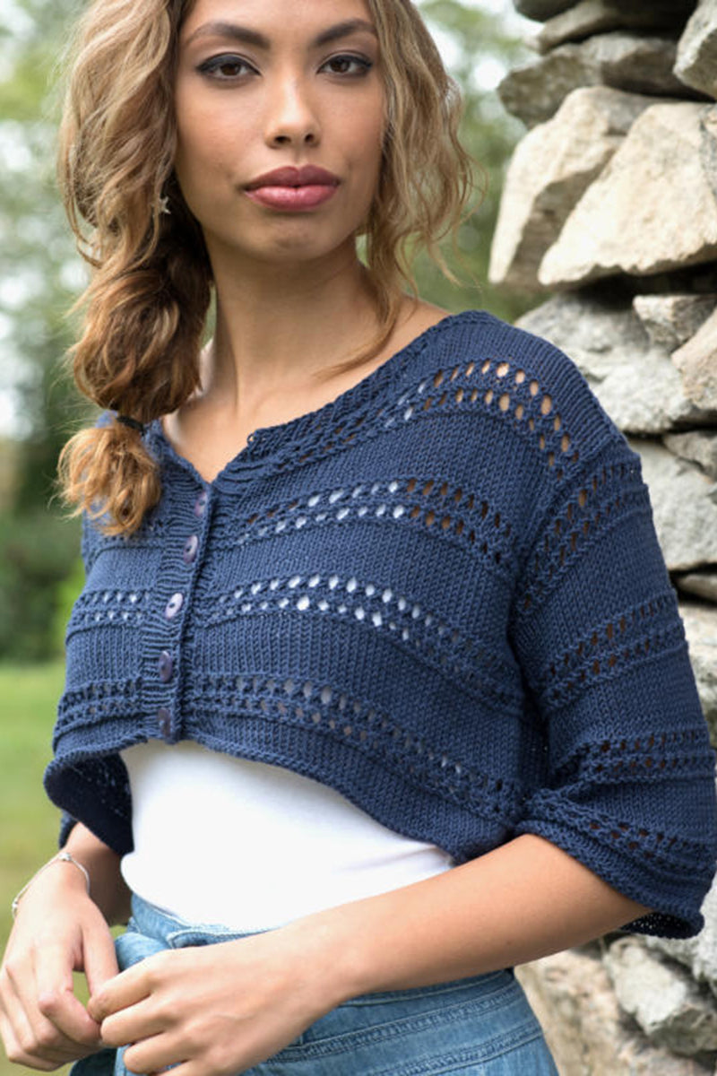 Berroco Modern Cotton and Modern Cotton DK Collection Patterns - Mainstay - PDF Download - Extra Image
