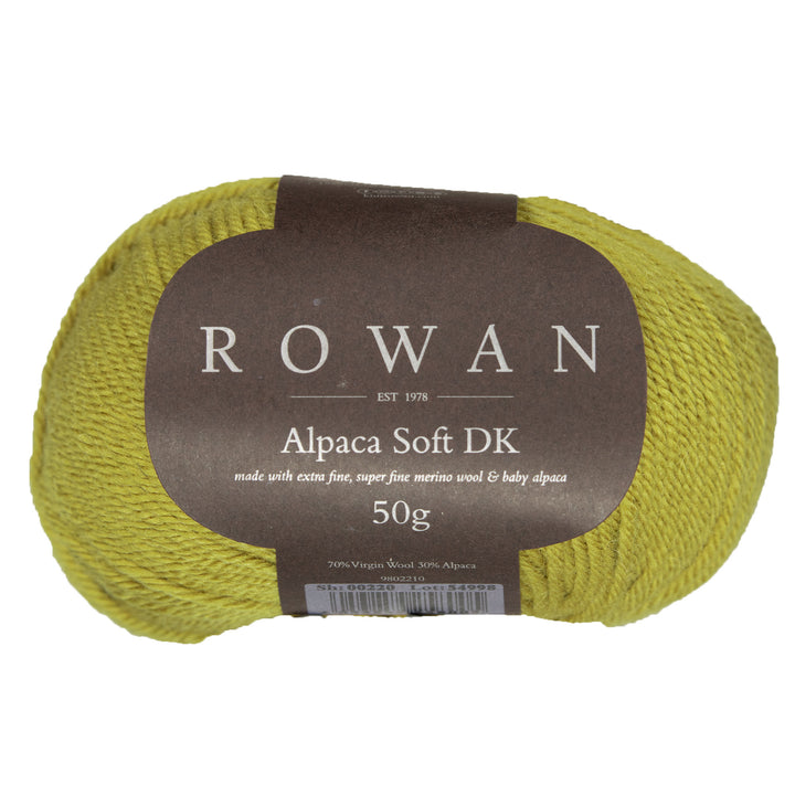 Rowan Alpaca Soft DK Yarn - 220 Autumn Gold - Zoom Image
