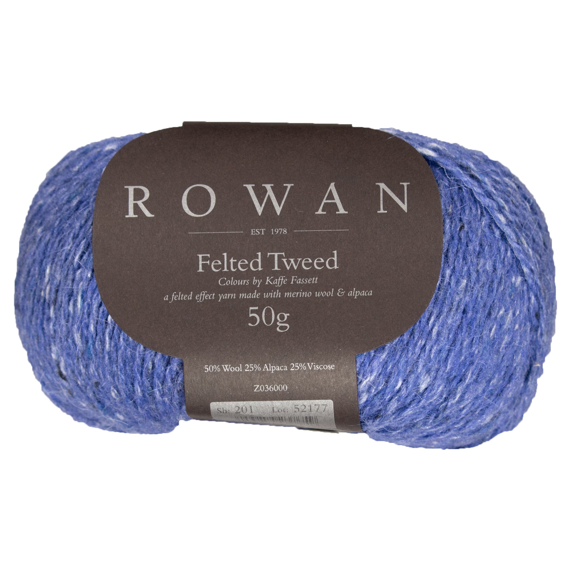 Rowan Felted Tweed Yarn - 201 Iris - Kaffe Fassett Colours - Zoom Image
