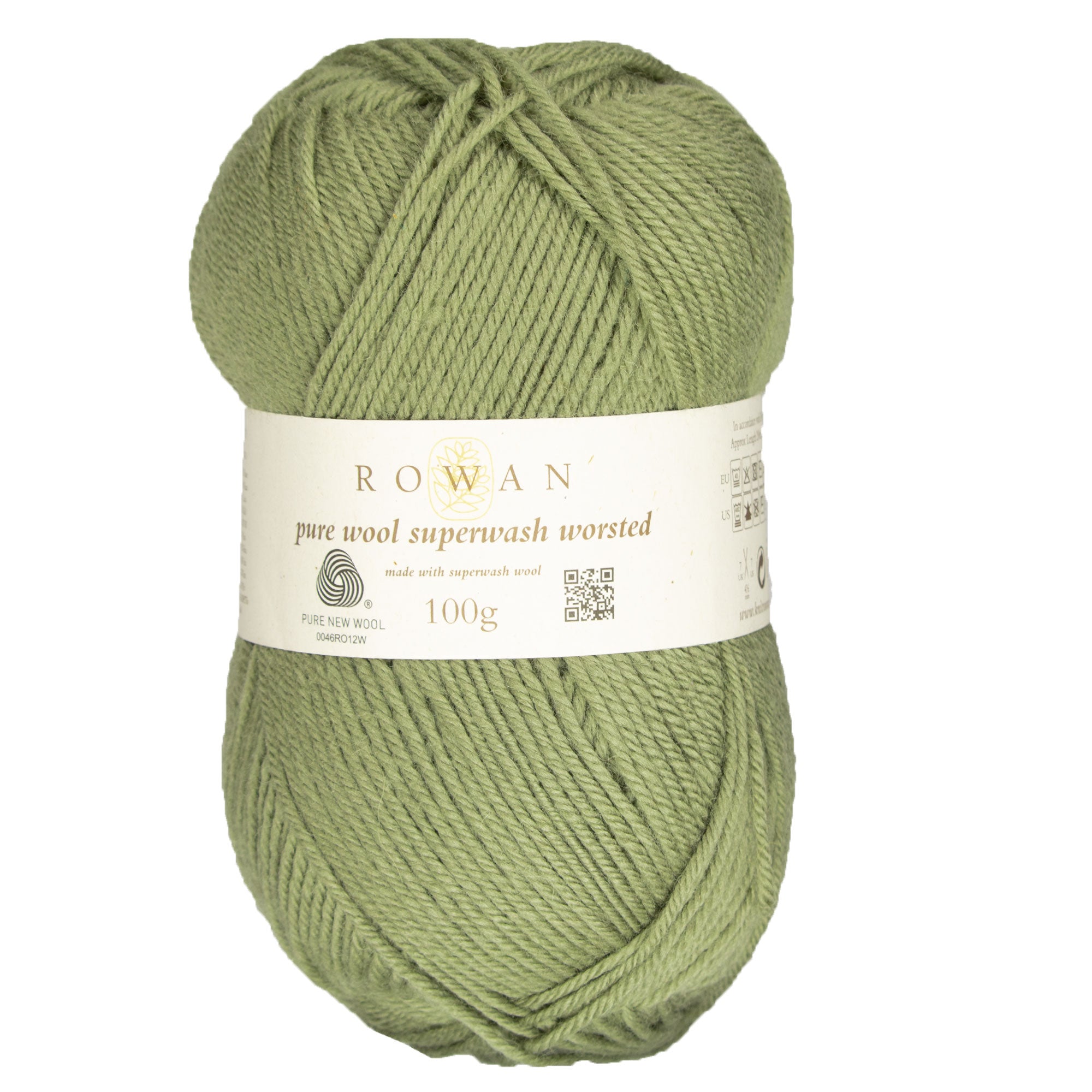 Rowan Pure Wool Superwash Worsted Yarn - 193 Fern - Zoom Image