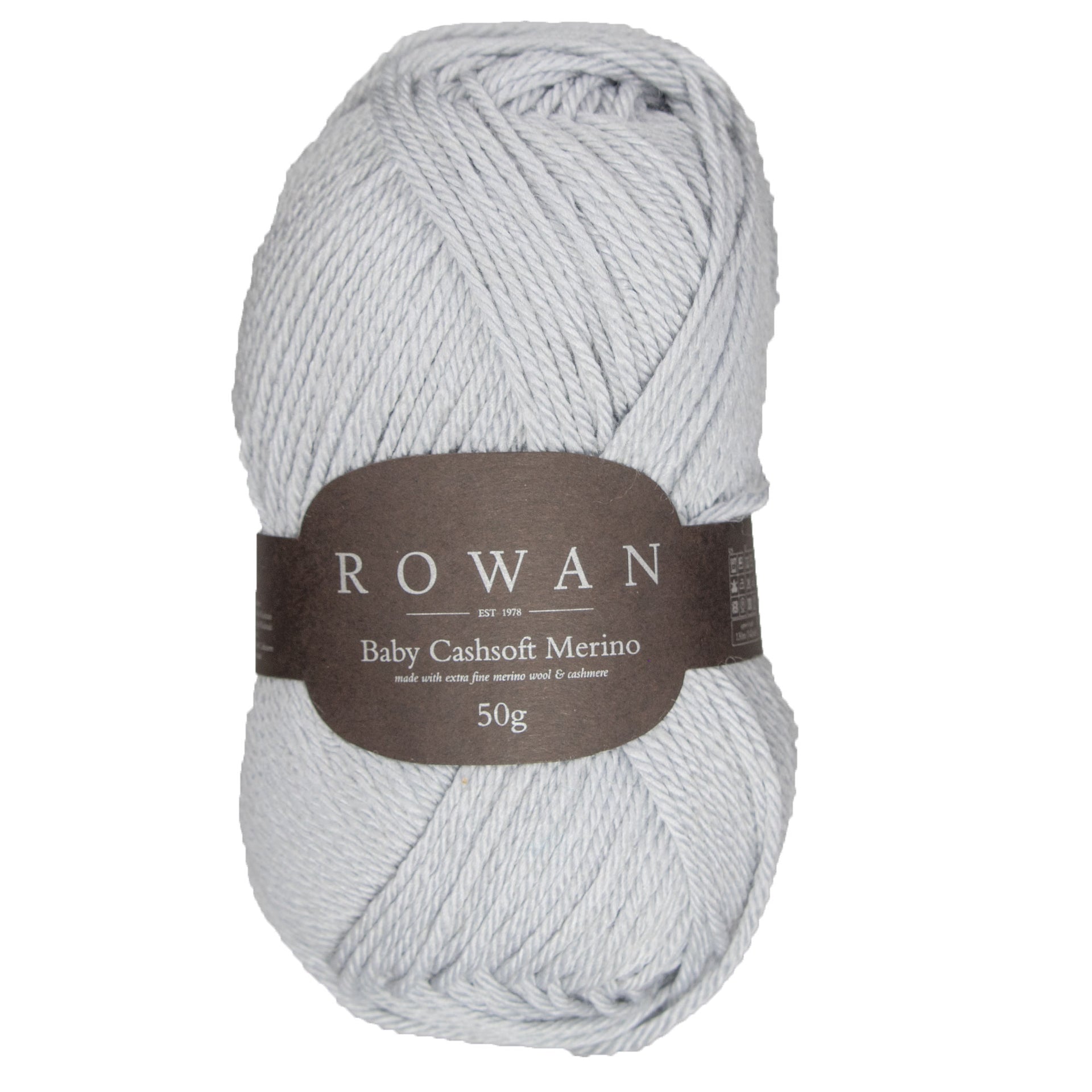 Rowan Baby Cashsoft Merino Yarn - 106 Silver - Zoom Image
