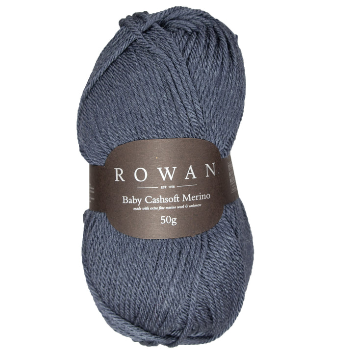 Rowan Baby Cashsoft Merino Yarn - 120 Anthracite - Zoom Image