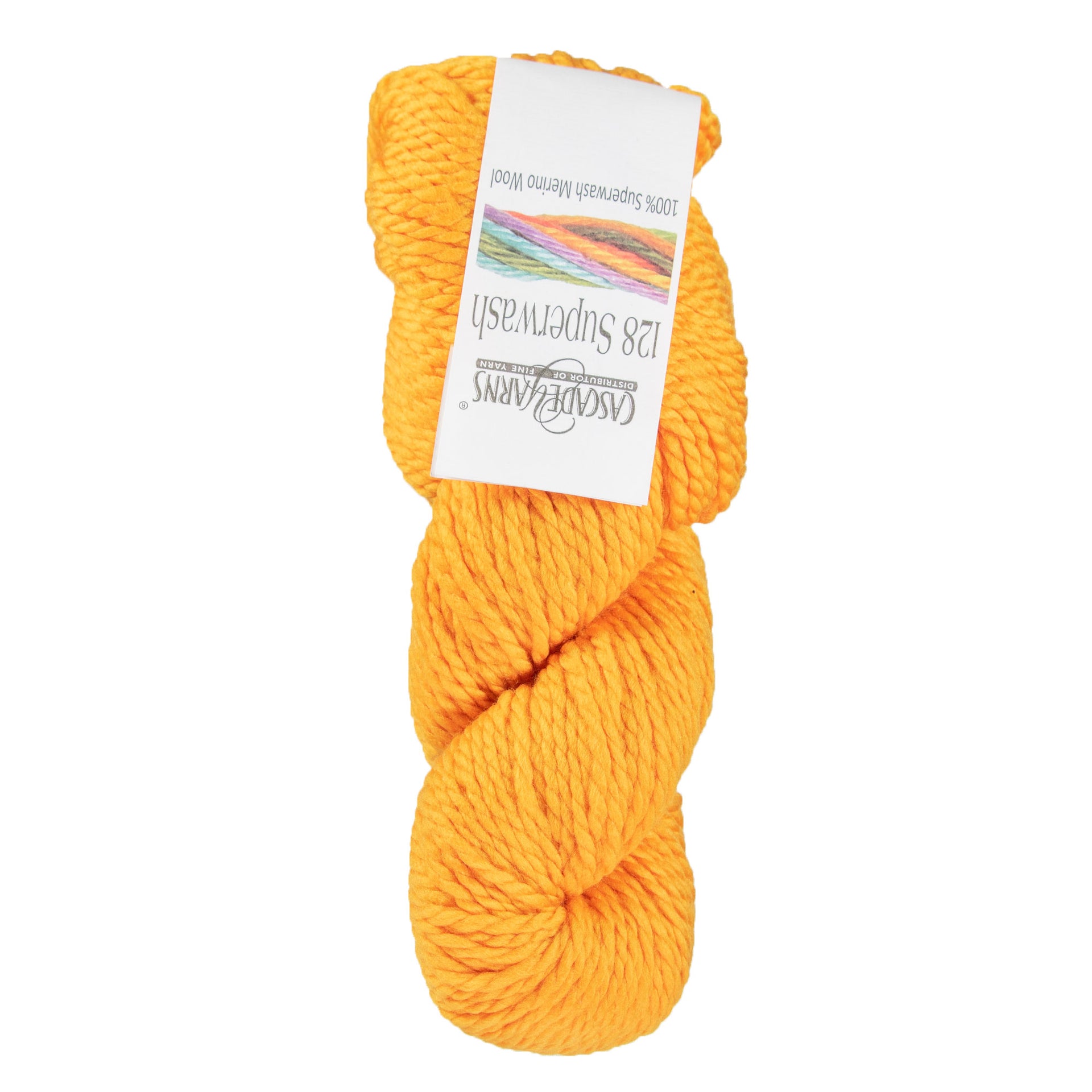 Cascade Yarns 128 Superwash Yarn - 305 Sunflower - Zoom Image
