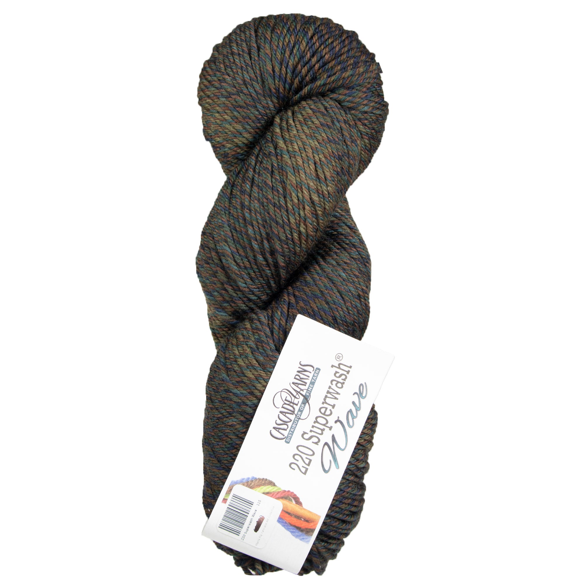 Cascade Yarns 220 Superwash Wave Yarn - 115 Dusk - Zoom Image