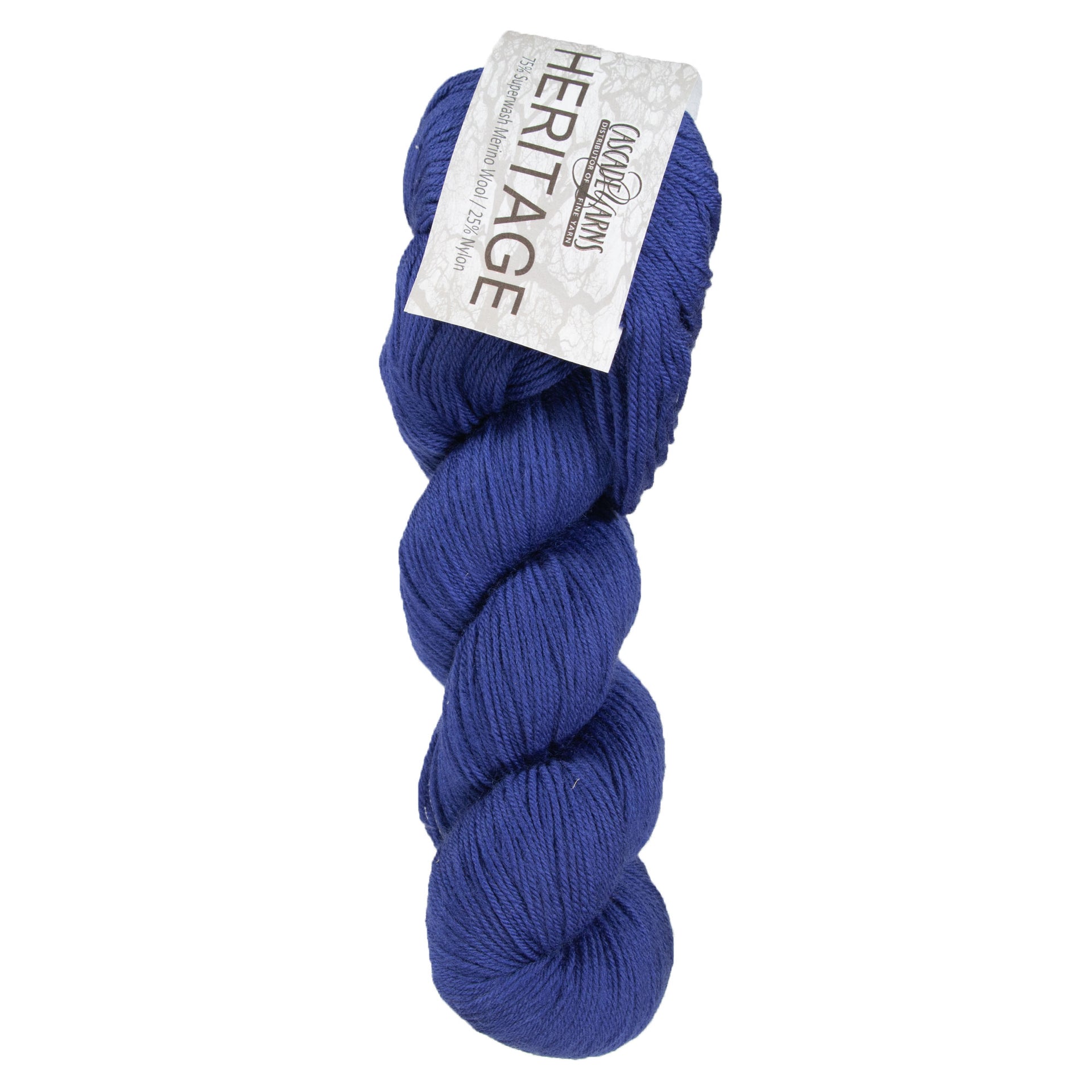 Cascade Yarns Heritage Yarn - 5740 Vintage Indigo - Zoom Image
