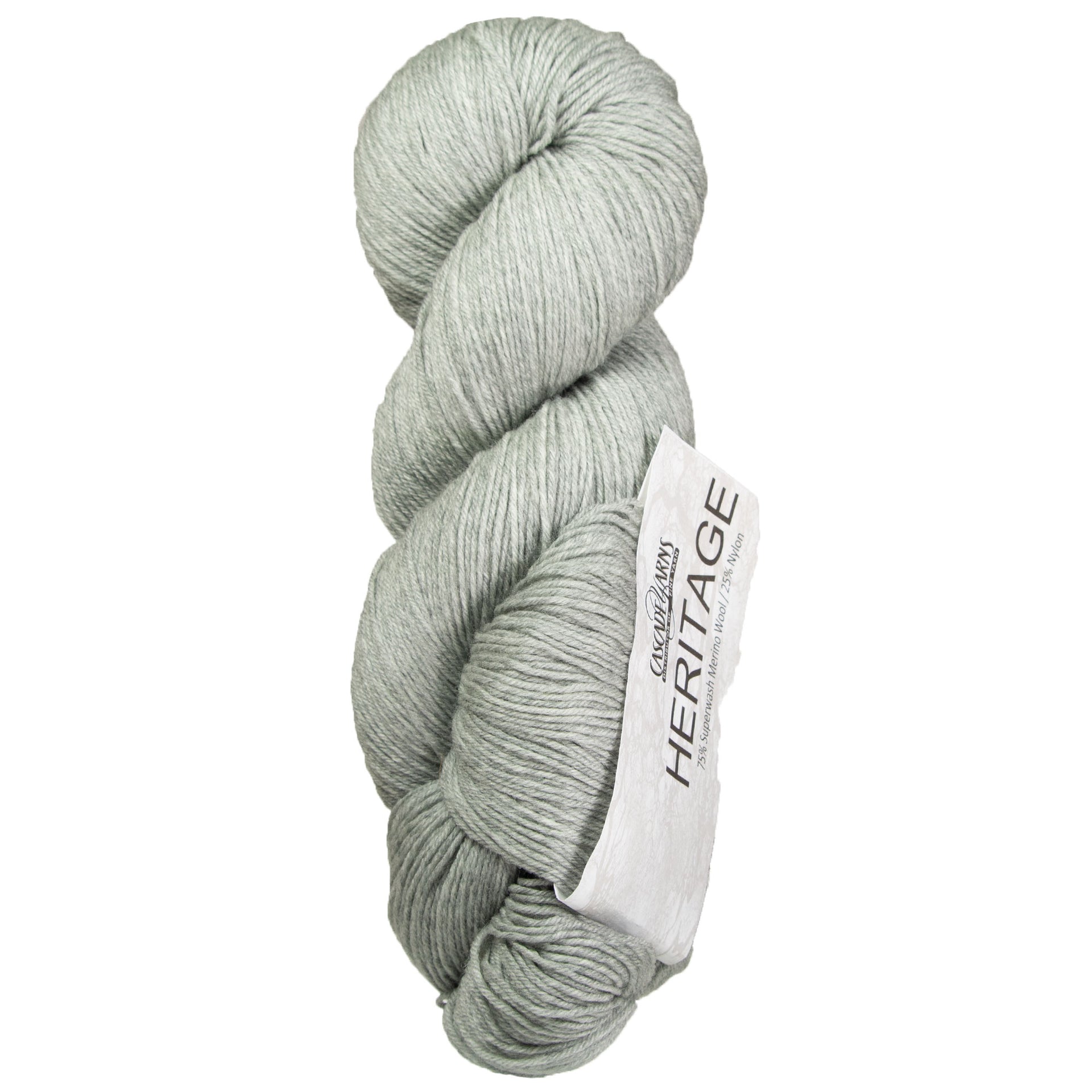 Cascade Yarns Heritage Yarn - 5742 Silver Grey - Zoom Image

