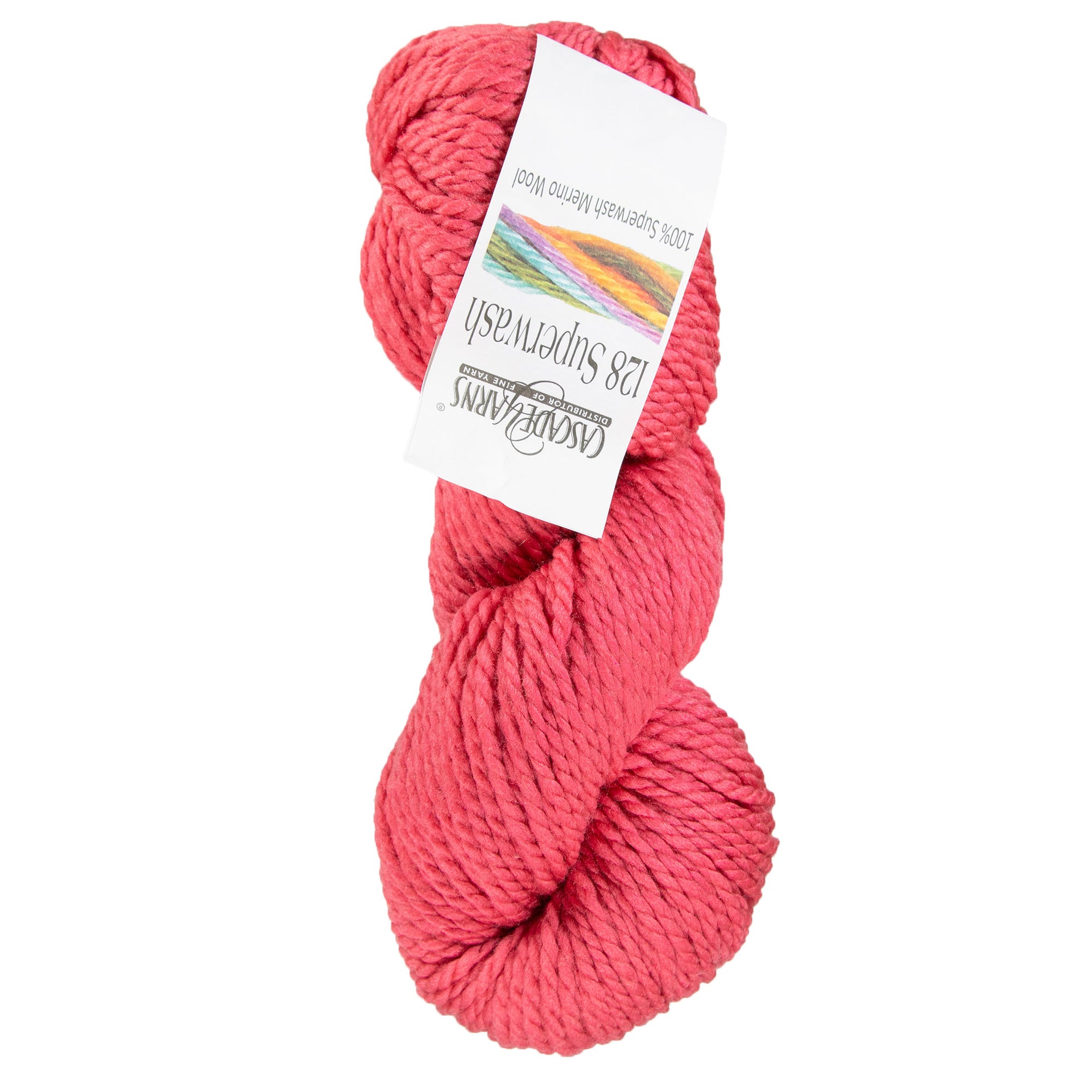 Cascade Yarns 128 Superwash Yarn - 300 Holly Berry - Zoom Image
