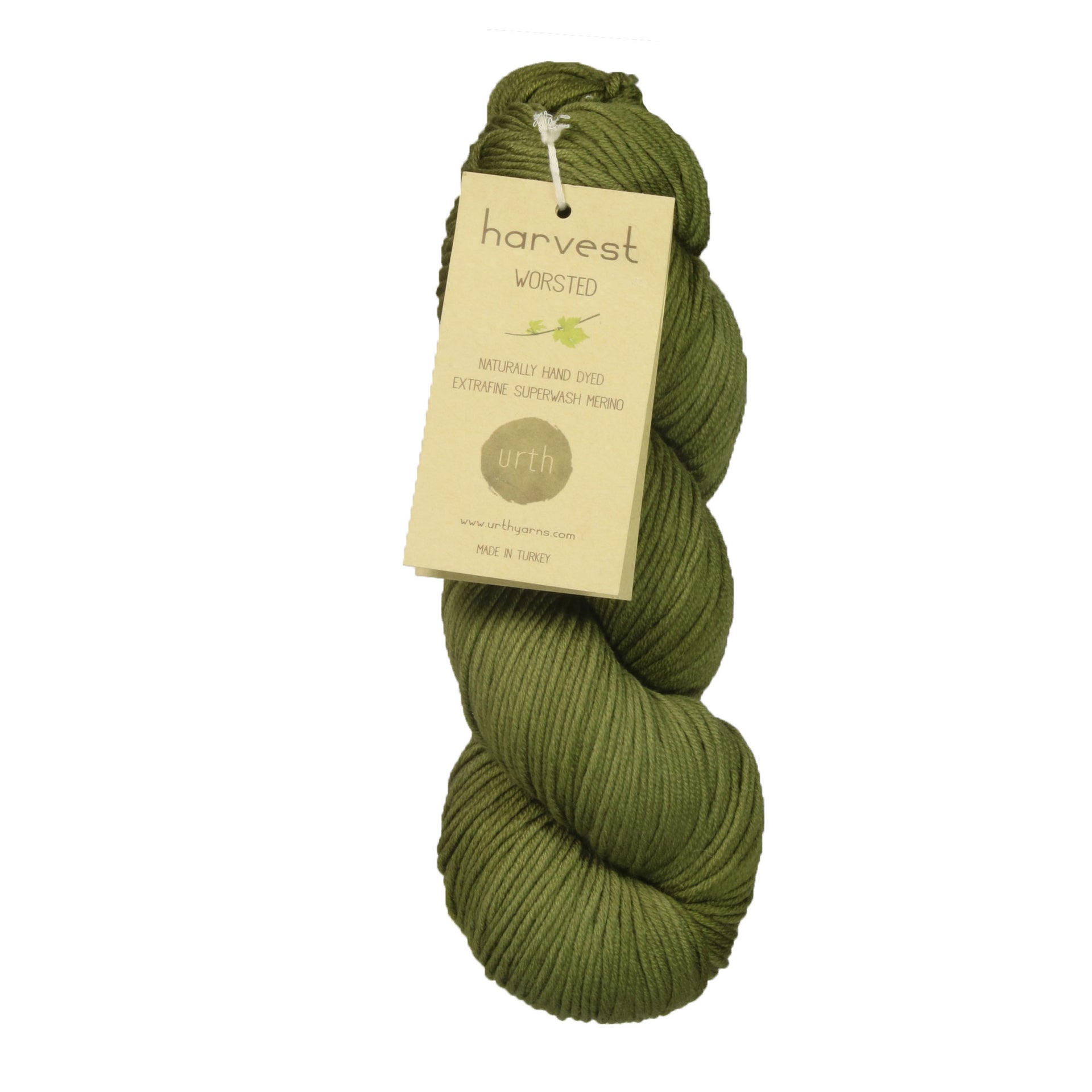 Urth Yarns Harvest Worsted Yarn - Grape Leaf - Zoom Image
