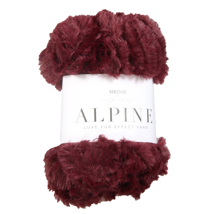 Sirdar Alpine Yarn - 405 Oxblood - Zoom Image