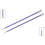 KnitPro Zing Single Pointed Needles - US 7 (4.5mm) - 10" Iolite - Zoom Image