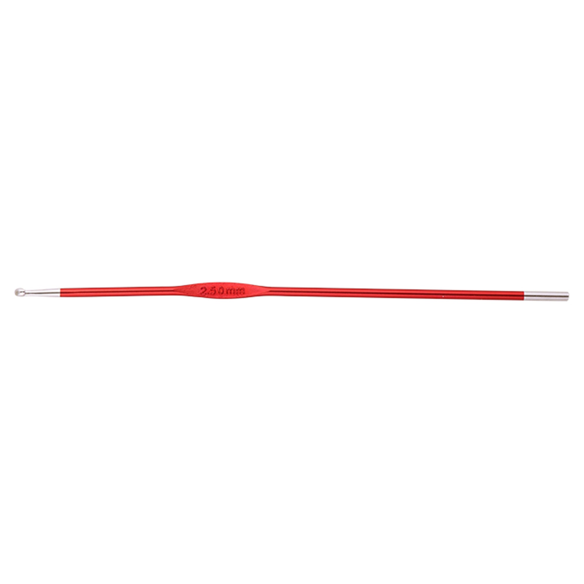 KnitPro Zing Single End Crochet Hooks - 2.50mm Garnet - Zoom Image