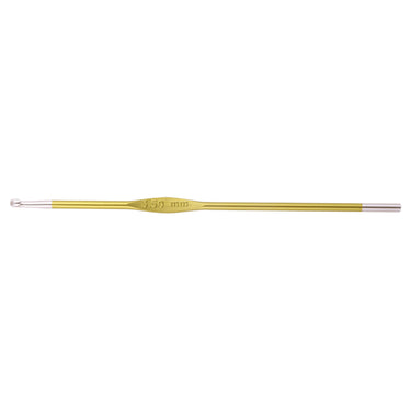KnitPro Zing Single End Crochet Hooks - 3.50mm (E) Chrysolite - Zoom Image