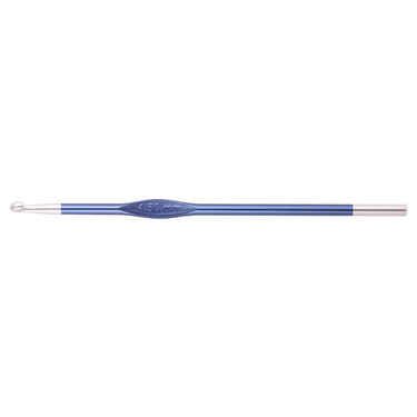 KnitPro Zing Single End Crochet Hooks - 4.50mm (7) Iolite - Zoom Image