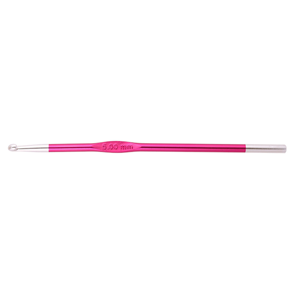 KnitPro Zing Single End Crochet Hooks - 5.00mm (H) Ruby - Extra Image
