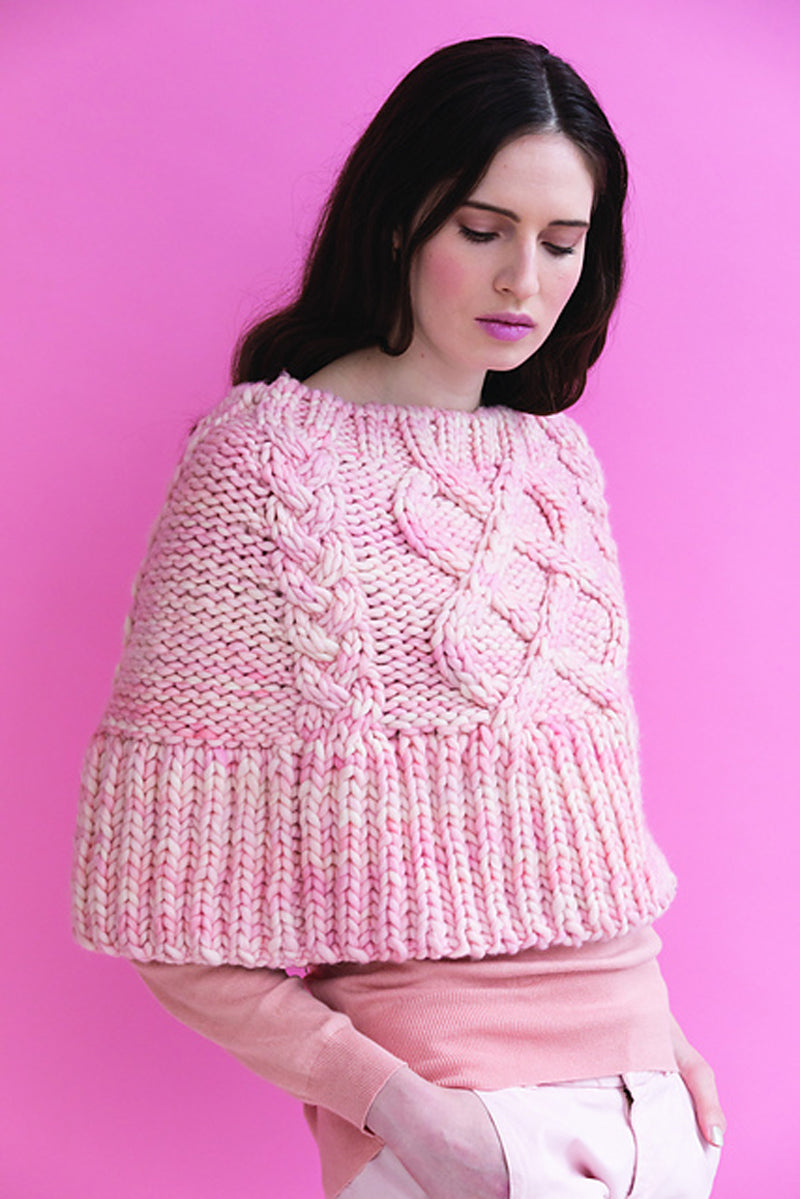 Malabrigo TriBeCa Patterns - Chambers Poncho - PDF Download - Extra Image
