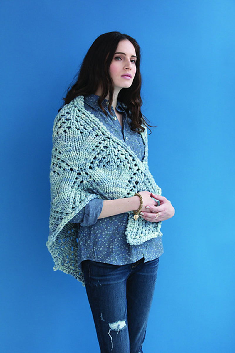 Malabrigo TriBeCa Patterns - Reade Shawl - PDF Download - Extra Image