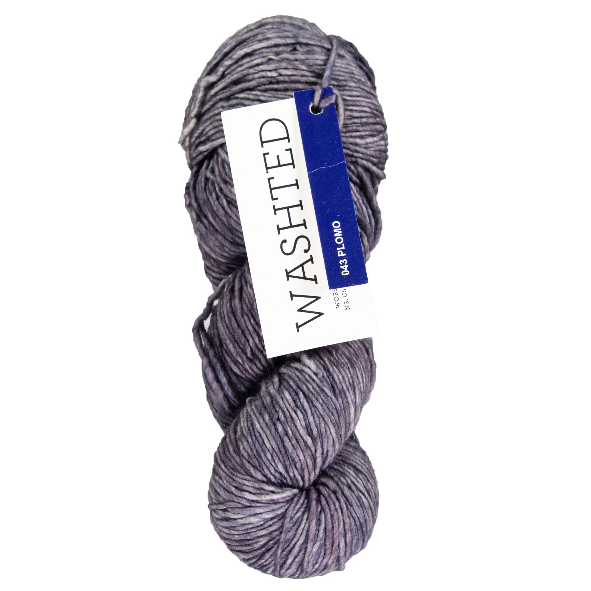 Malabrigo Washted Yarn - 043 Plomo - Zoom Image