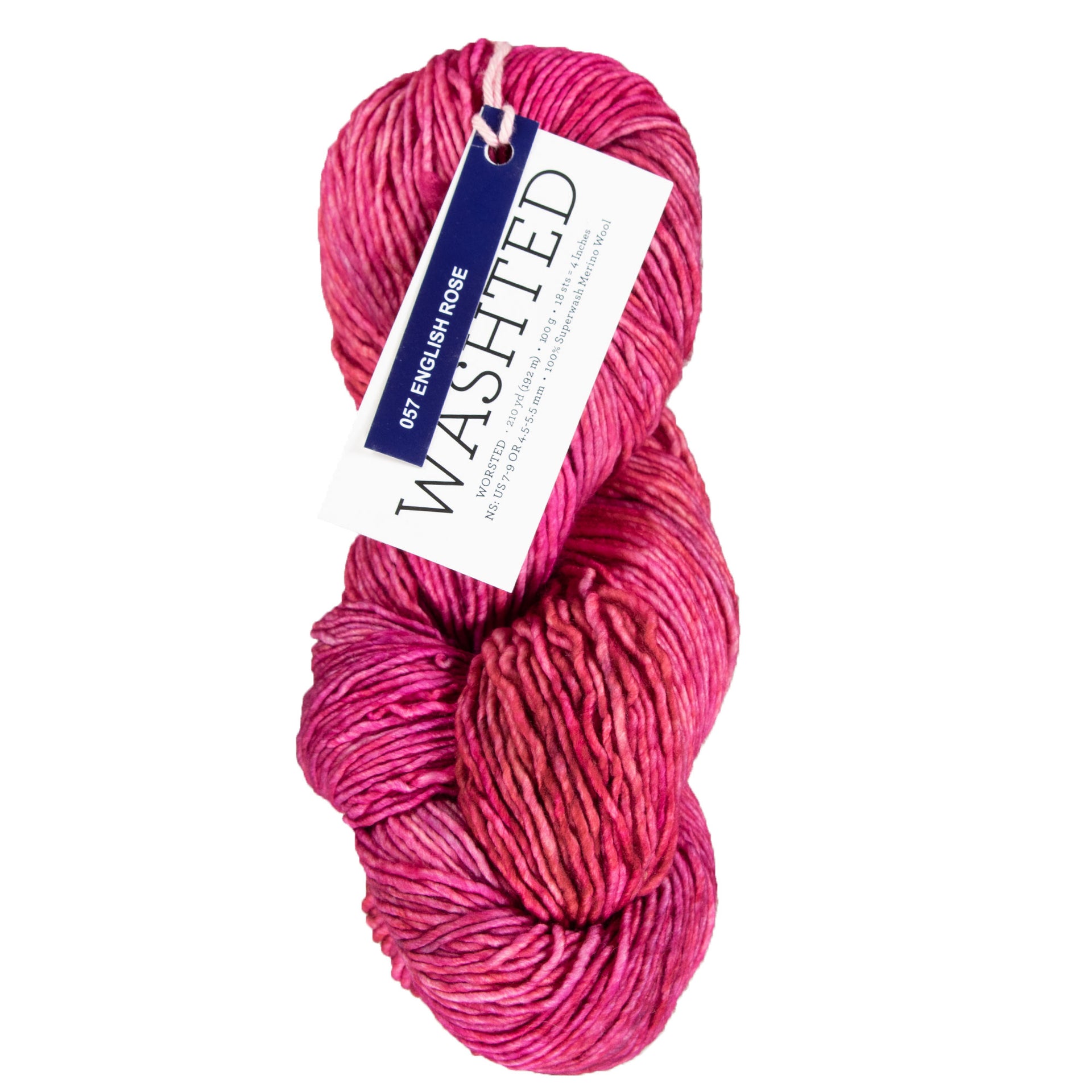 Malabrigo Washted Yarn - 057 English Rose - Zoom Image
