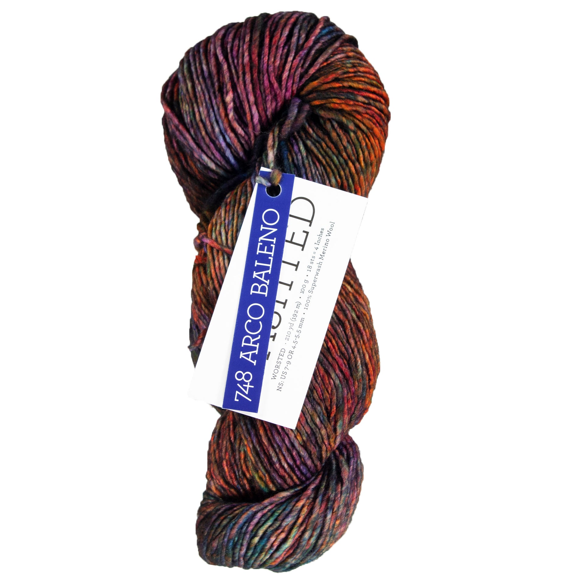 Malabrigo Washted Yarn - 748 Arco Baleno - Zoom Image
