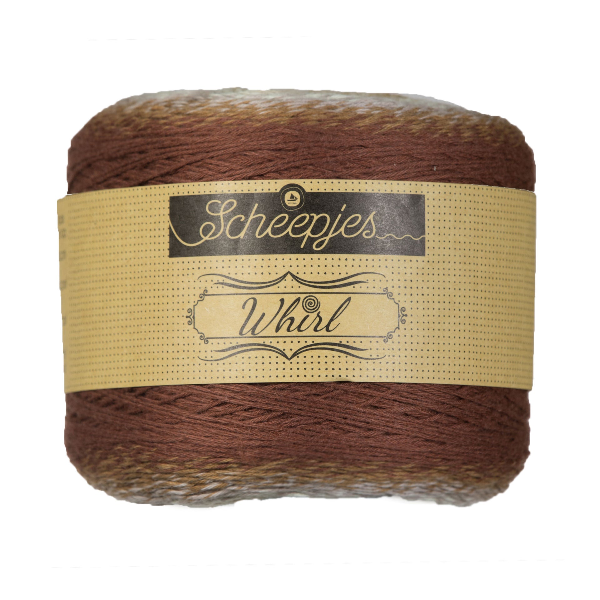 Scheepjes Whirl Yarn - 756 Caramel Core Blimey - Zoom Image

