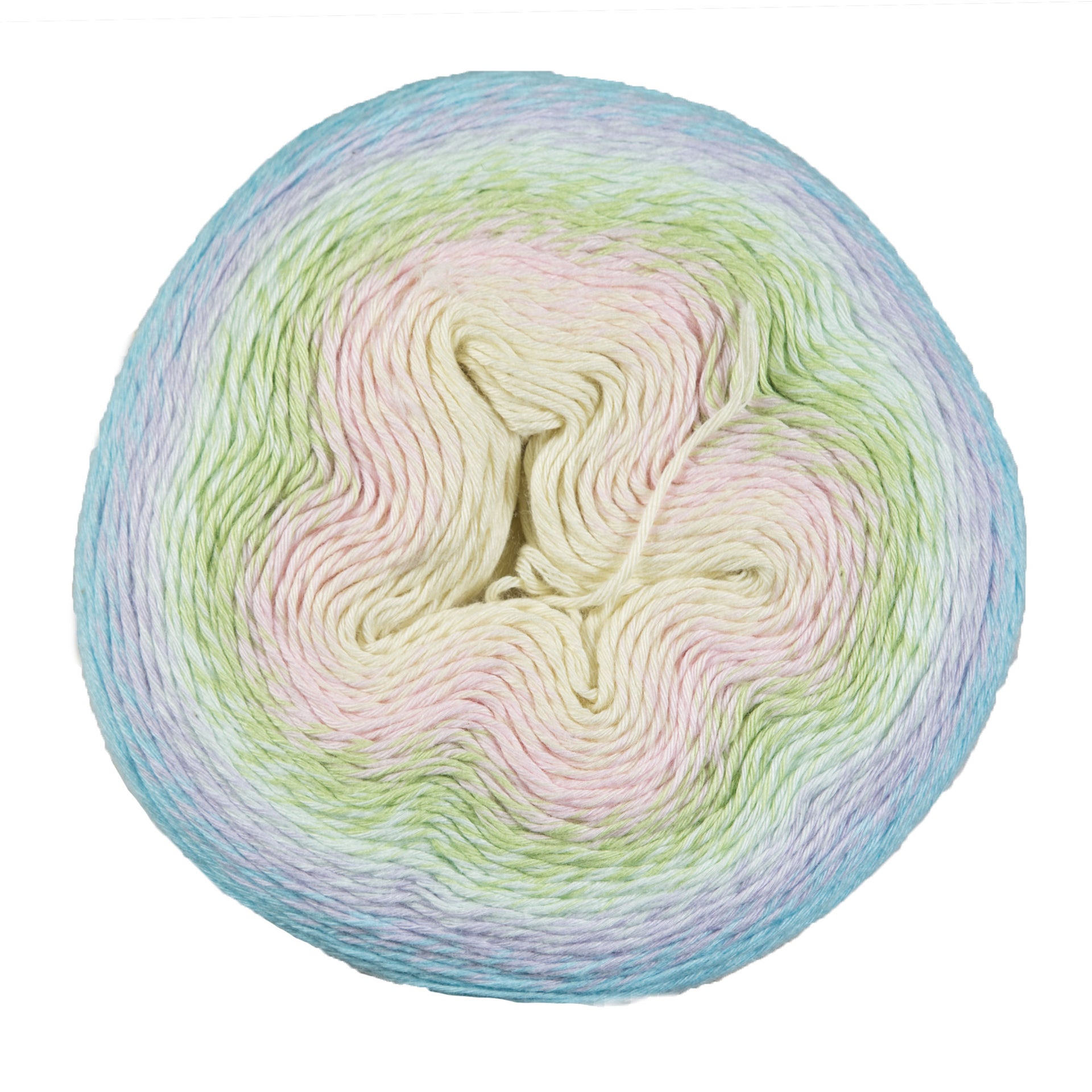 Scheepjes Whirl Yarn - 767 Melting Macaron - Zoom Image

