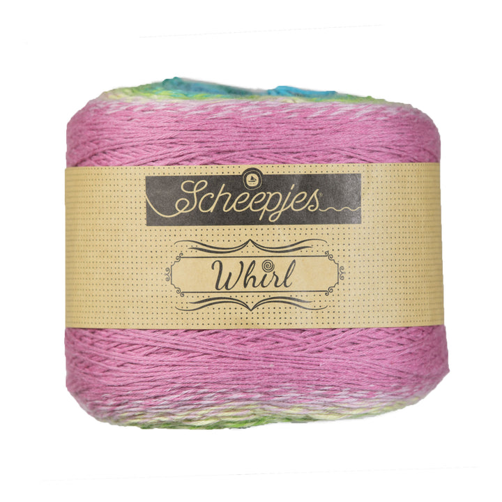 Scheepjes Whirl Yarn - 768 Sherbet Rainbow - Zoom Image