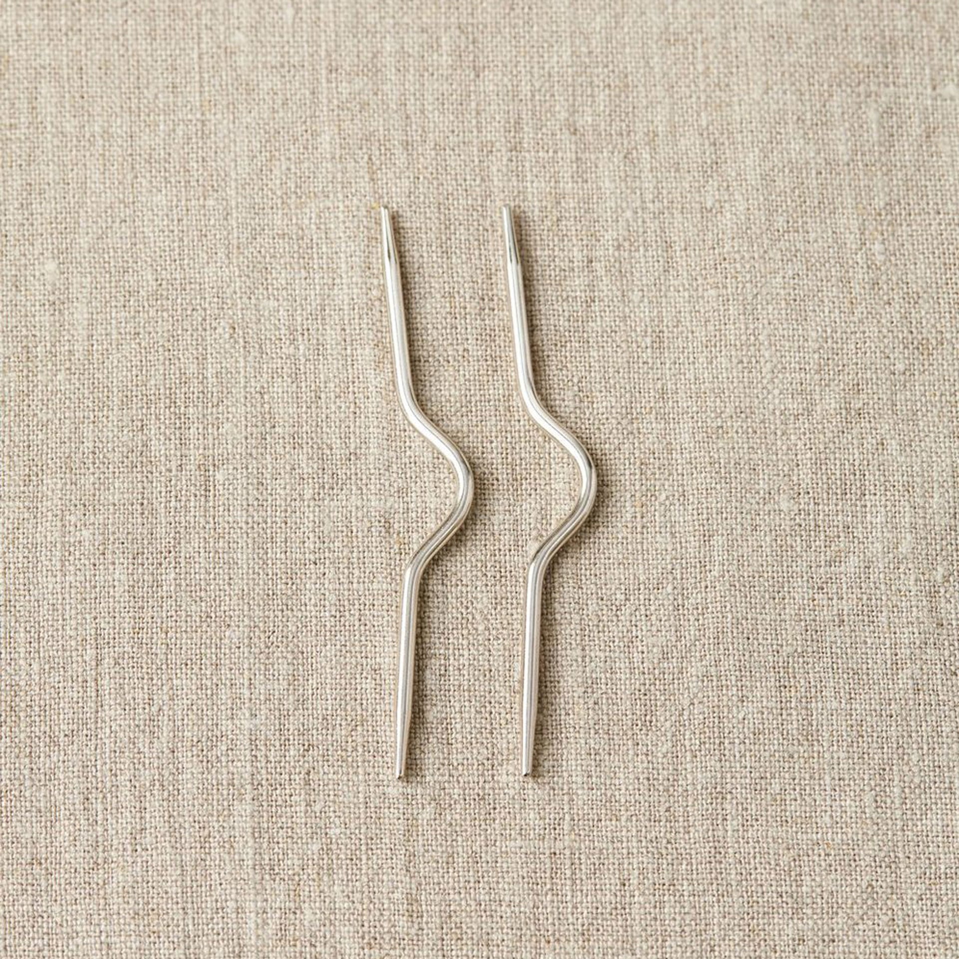 Cocoknits Maker's Keep Accessories - Curved Cable Needles - Zoom Image
