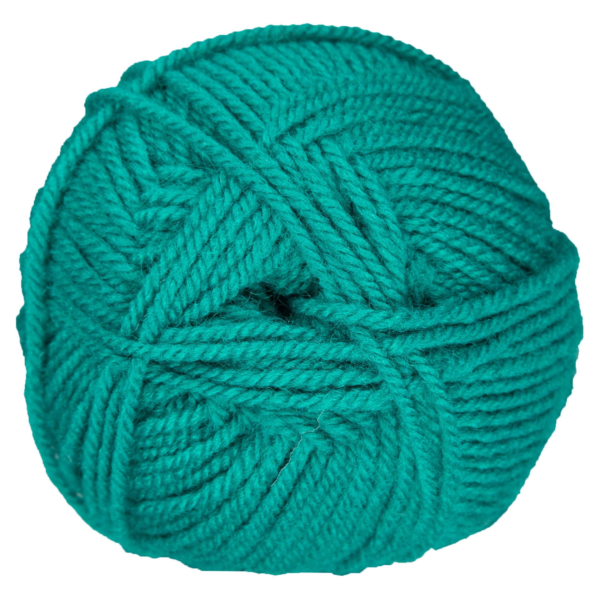 Plymouth Yarn Encore Worsted Yarn - 9852 Teal A-Delphia - Zoom Image
