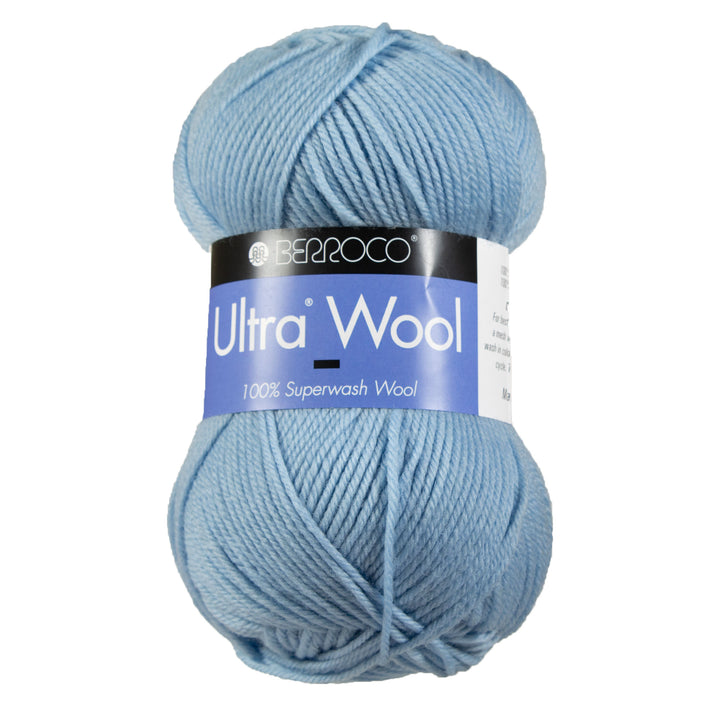 Berroco Ultra Wool Yarn - 3319 Sky Blue - Zoom Image